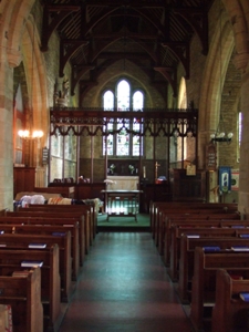 Greens Norton Parish Church, interior shot